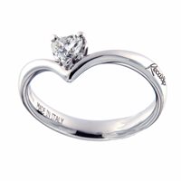Anello Recarlo Donna in Oro bianco Diamante R67SO010/027-13 - R67SO010/027-13